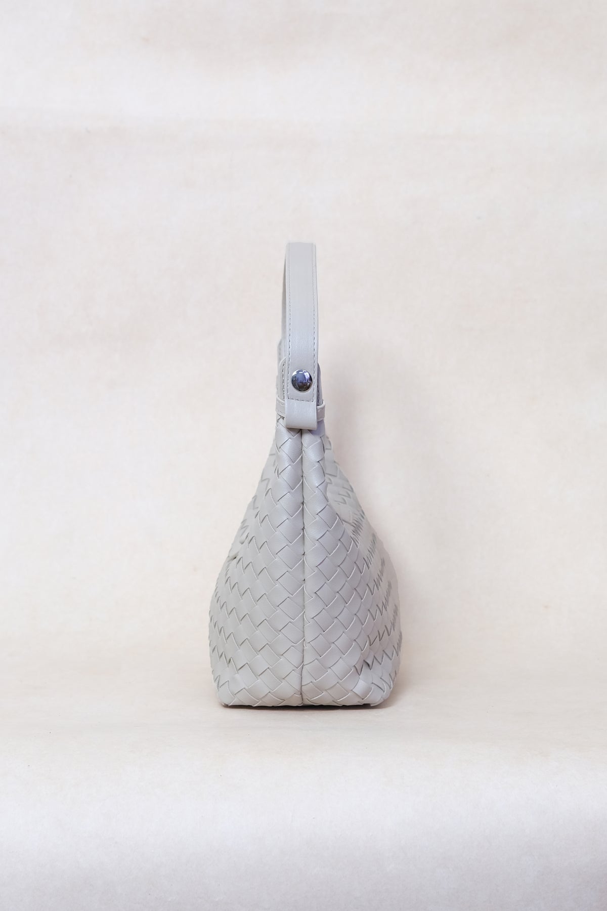 Artisan Aurelia Crescent Bag - White Sand