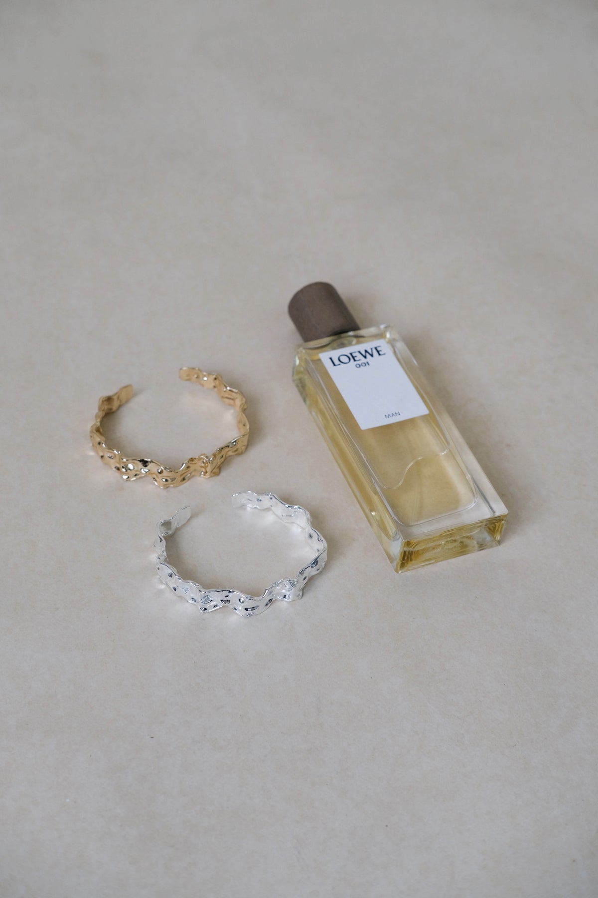 Irregular 925 Sterling Silver Bracelet In Silver