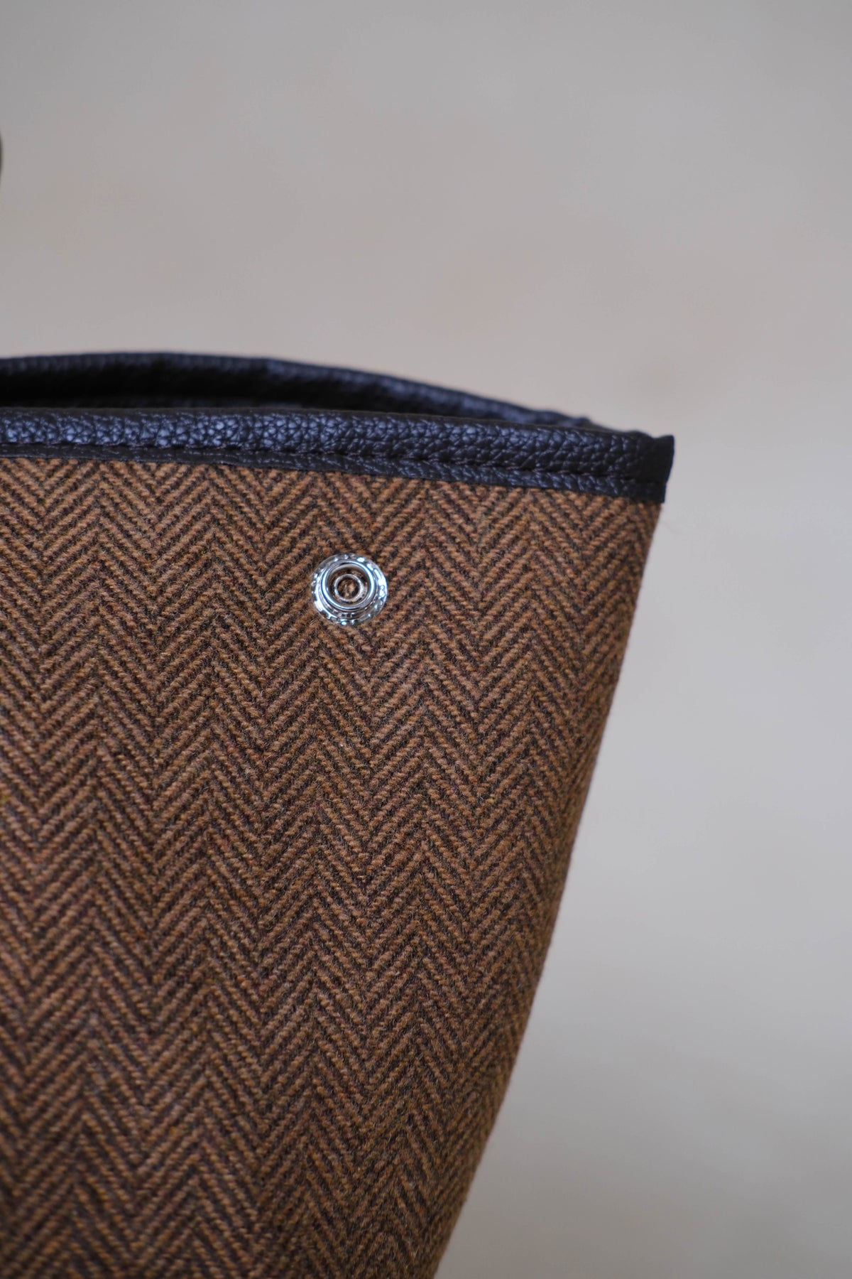 Woolen Shoulder Large Handbag