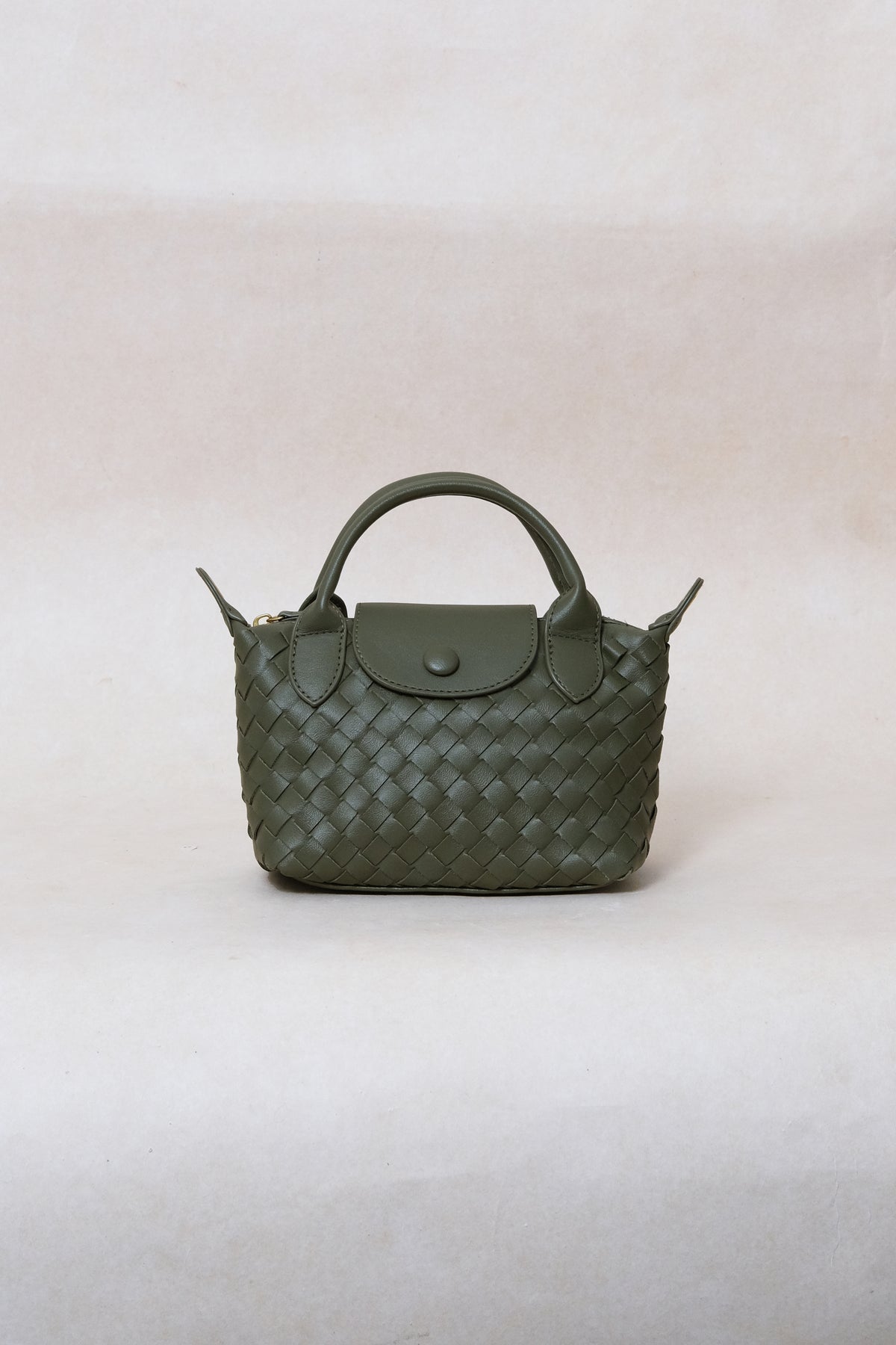 Artisan Véra Mini Carry Bag - Olive Green