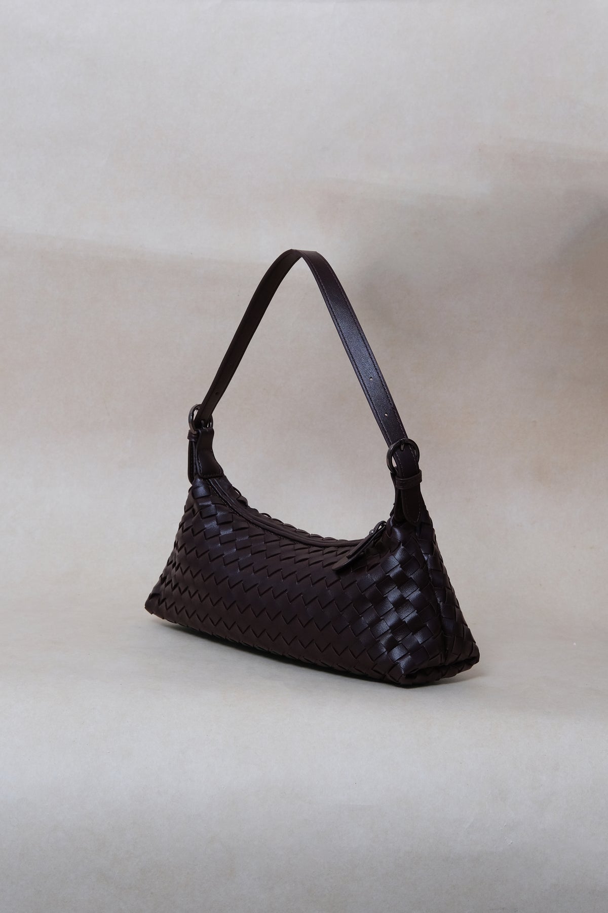 Maison Artisan Colette Baguette Bag - Black Currant
