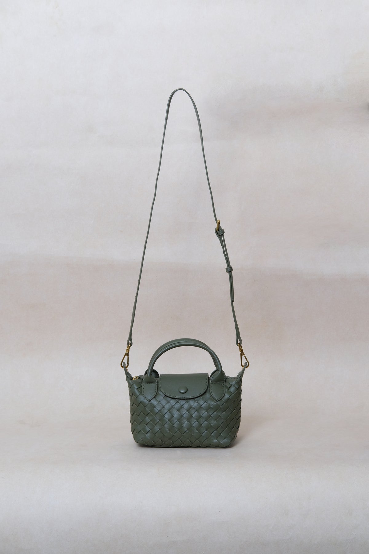 Artisan Véra Mini Carry Bag - Olive Green