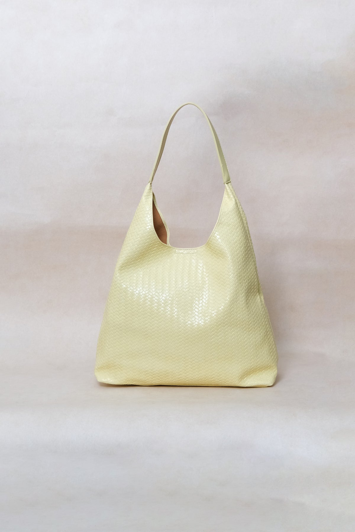 The Pure Elegance Tote - Light Yellow