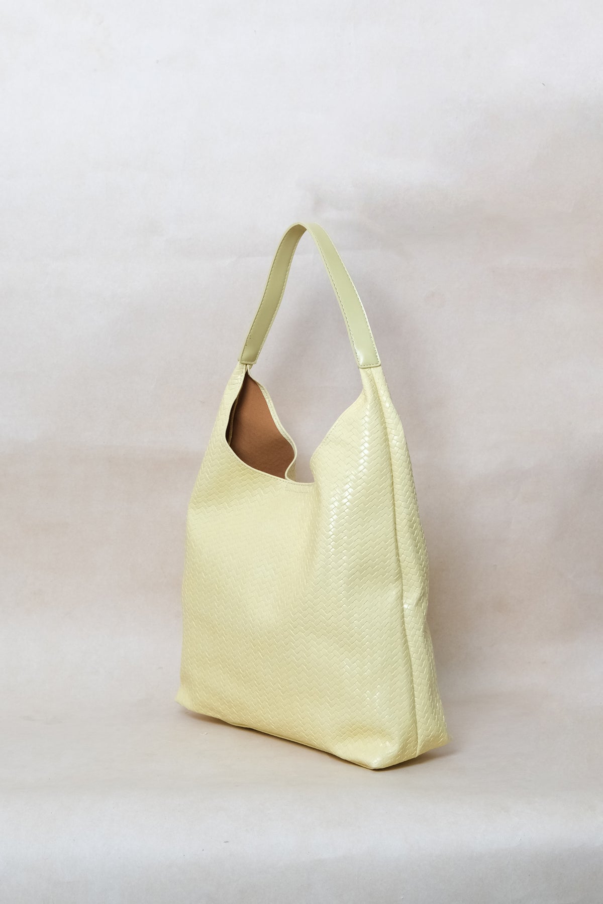 The Pure Elegance Tote - Light Yellow