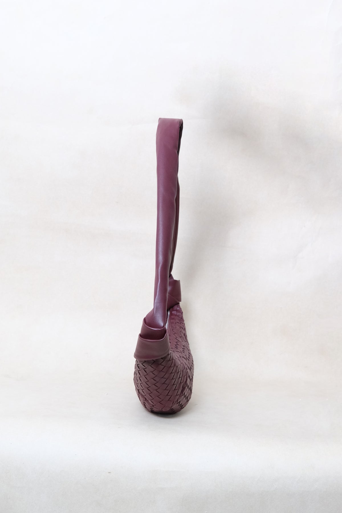Artisan Classic Crescent Bag - Wine Red