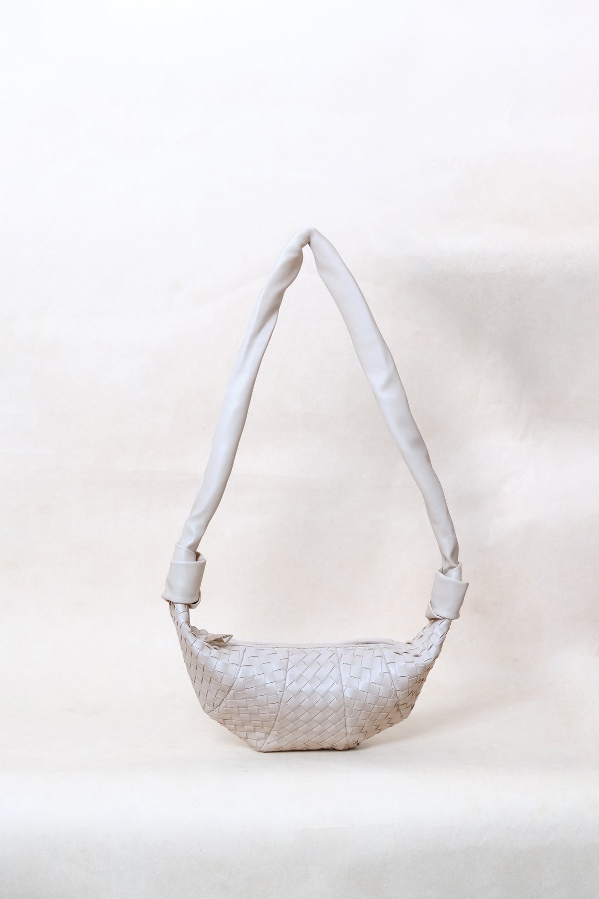 Artisan Classic Crescent Bag - White Sand
