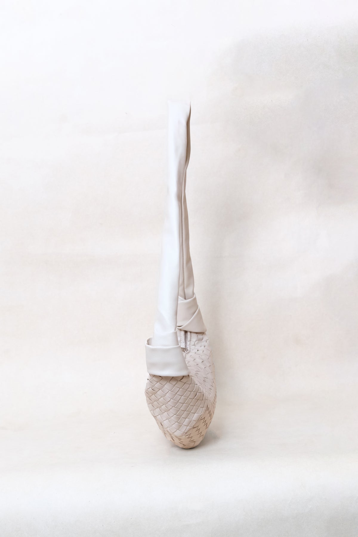 Artisan Classic Crescent Bag - White Sand