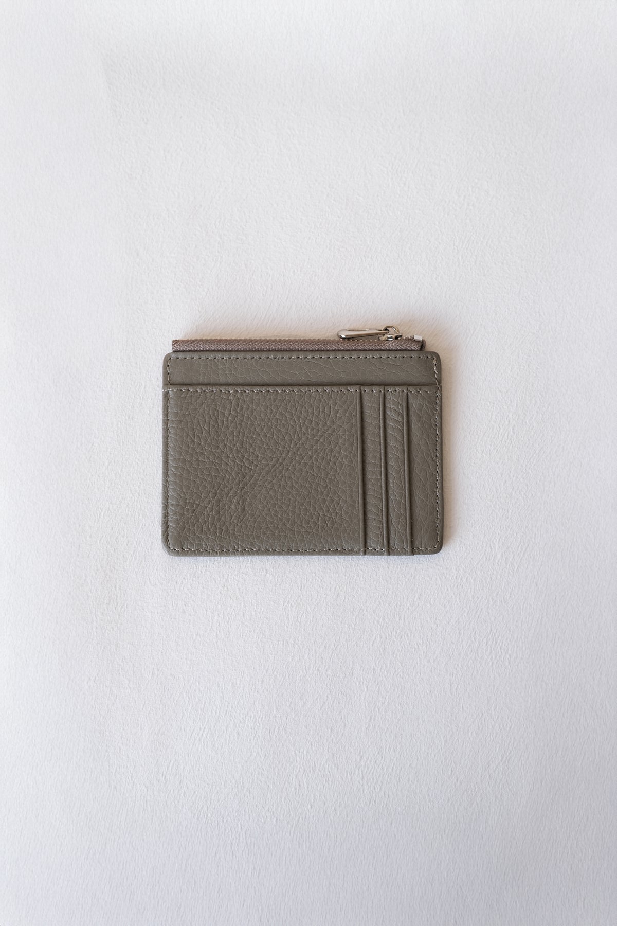 Léon Slim Card Holder - Grey