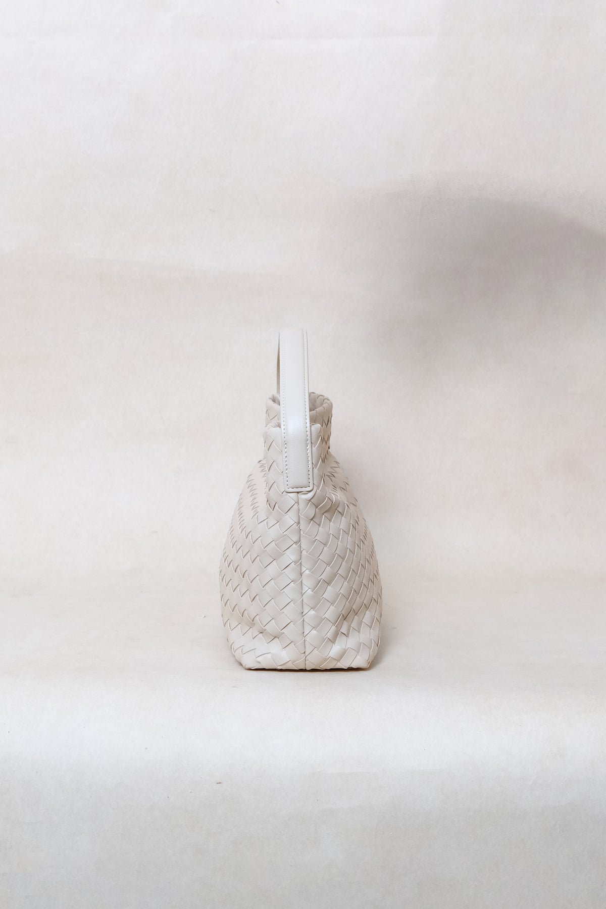 Artisan Veloura Tote Bag - White Sand