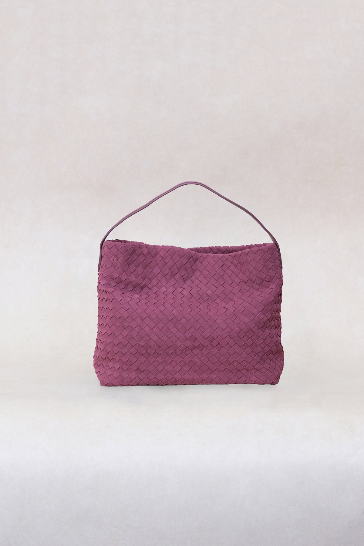 Artisan Soft Texture Tote - Wine Red