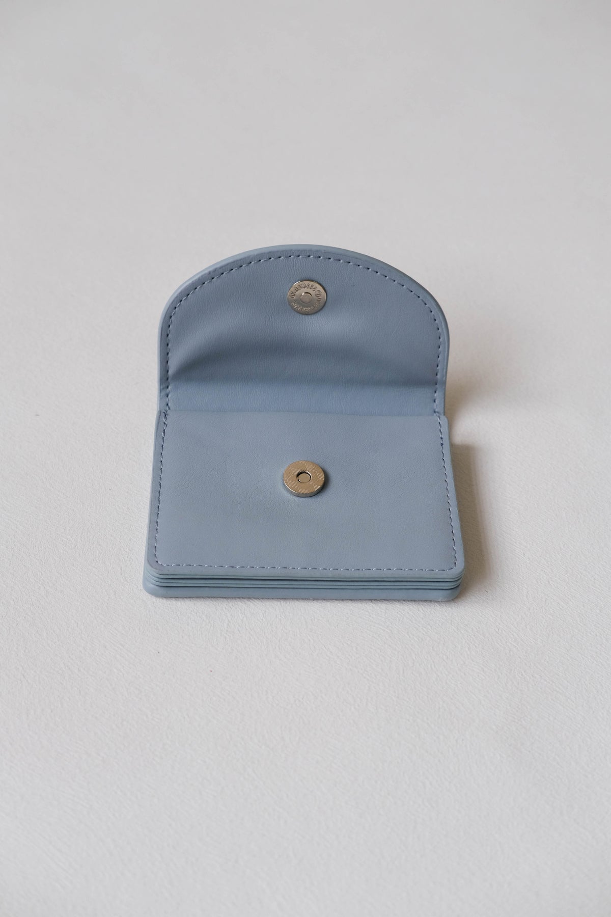 Coin Card Holder In Baby Blue