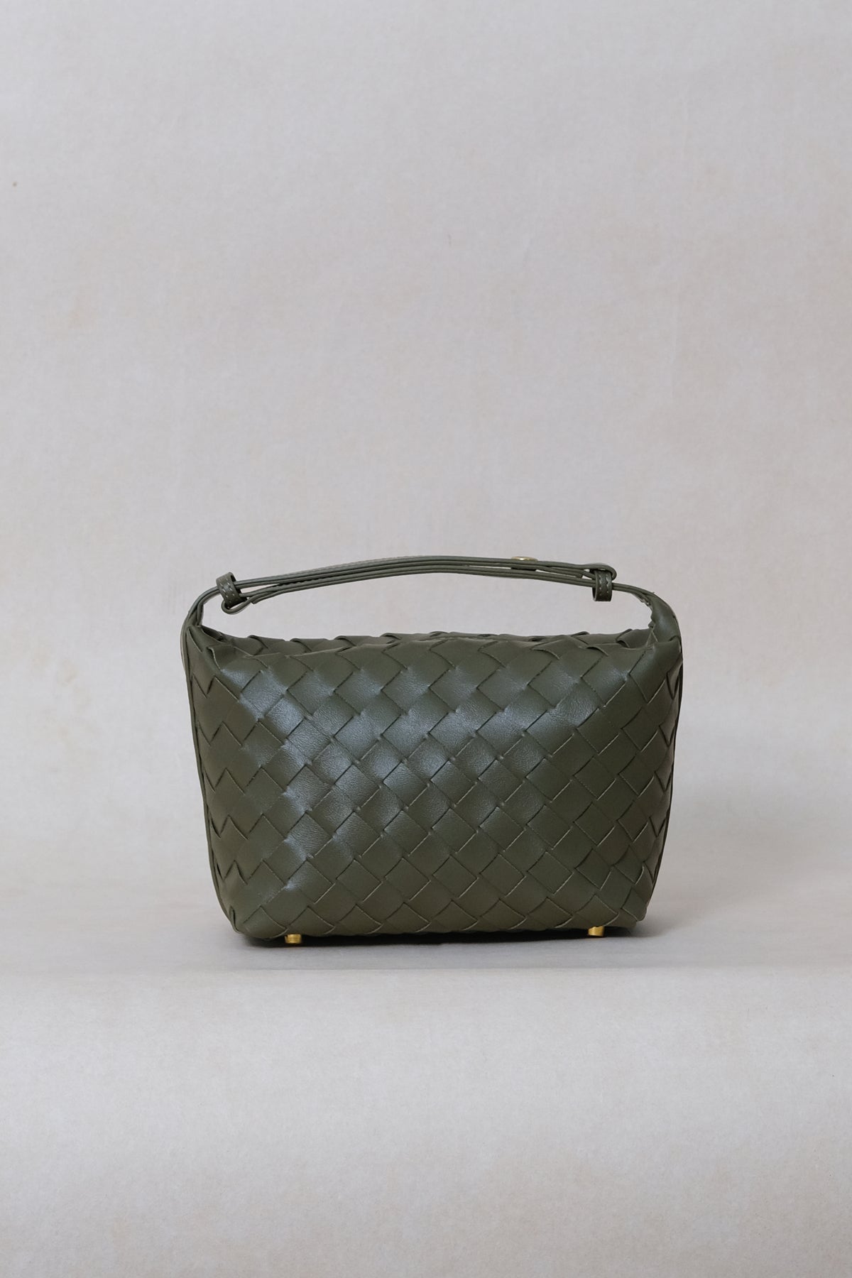 The Artisan Bag - Shinny Olive Green