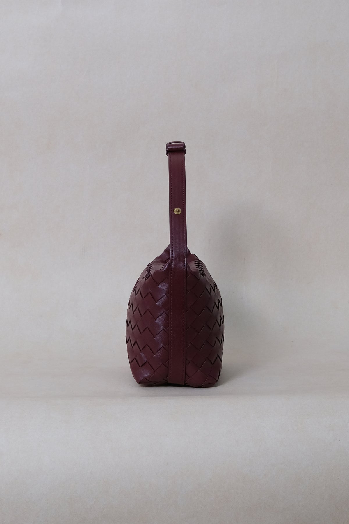 The Artisan Bag - Shinny Wine Red