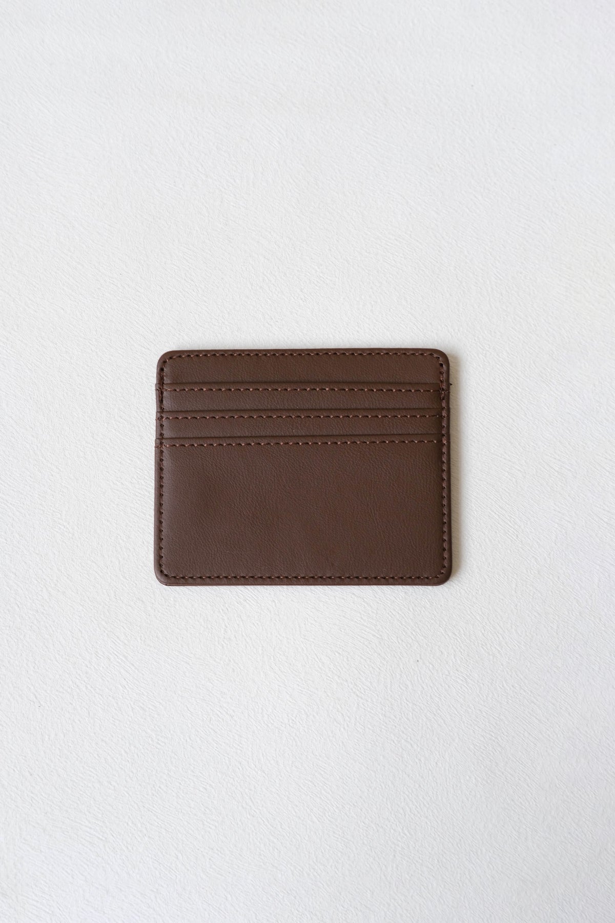 Small Card Holder In Brown