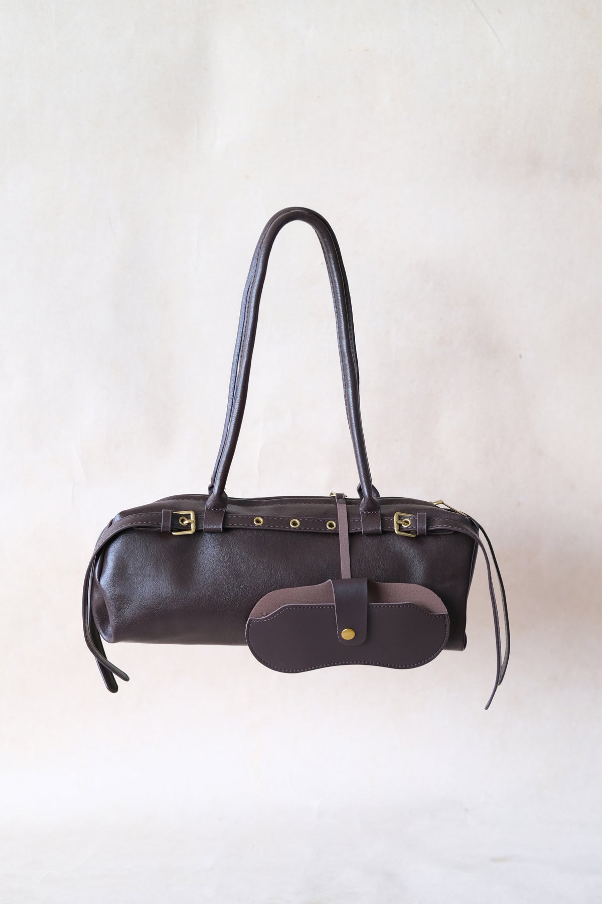 Aurora Classic Dome Bag- Dark Coffee