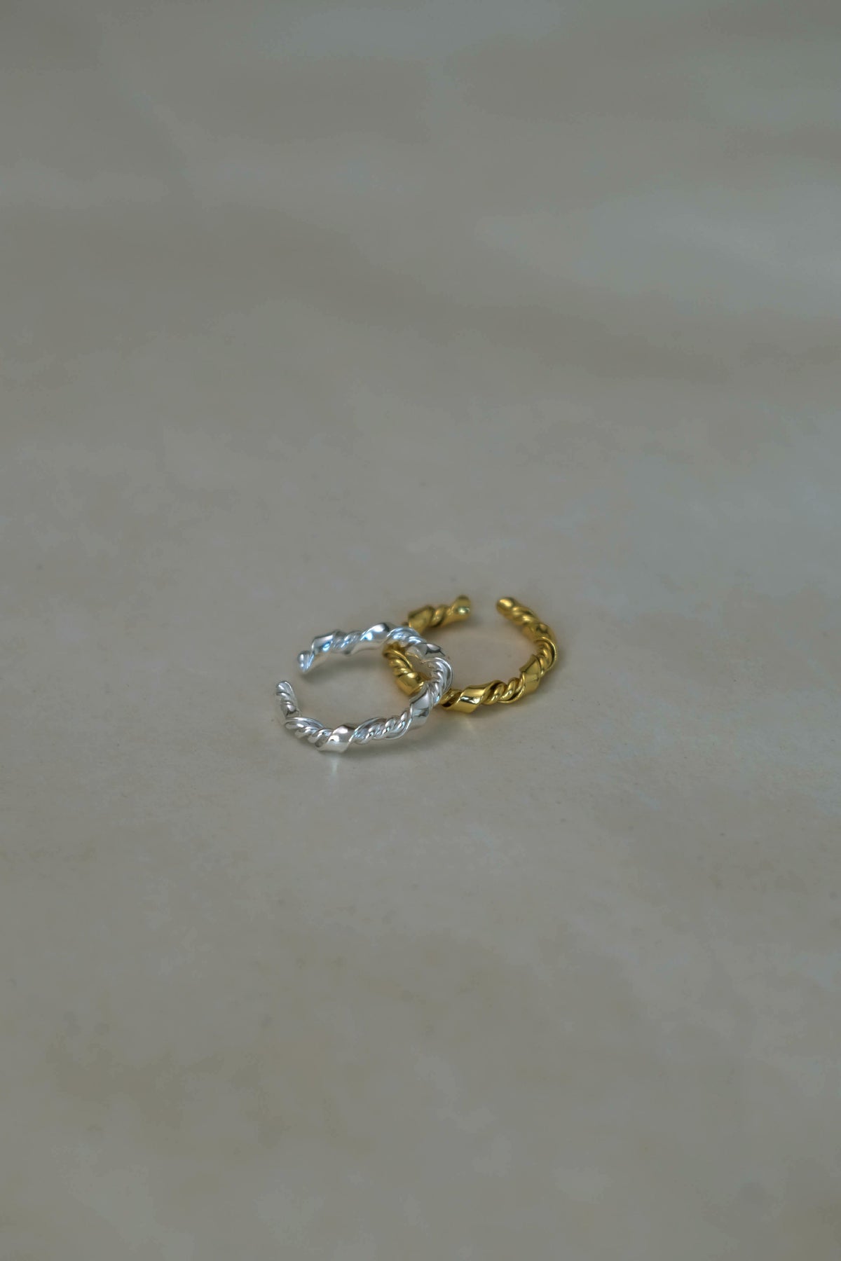 Knotted Ring in Sterling Silver