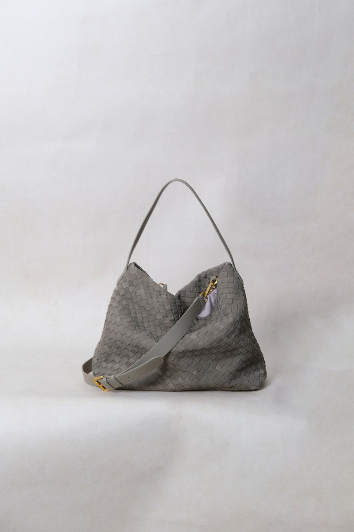 Artisan Soft Texture Tote - Earthy Green