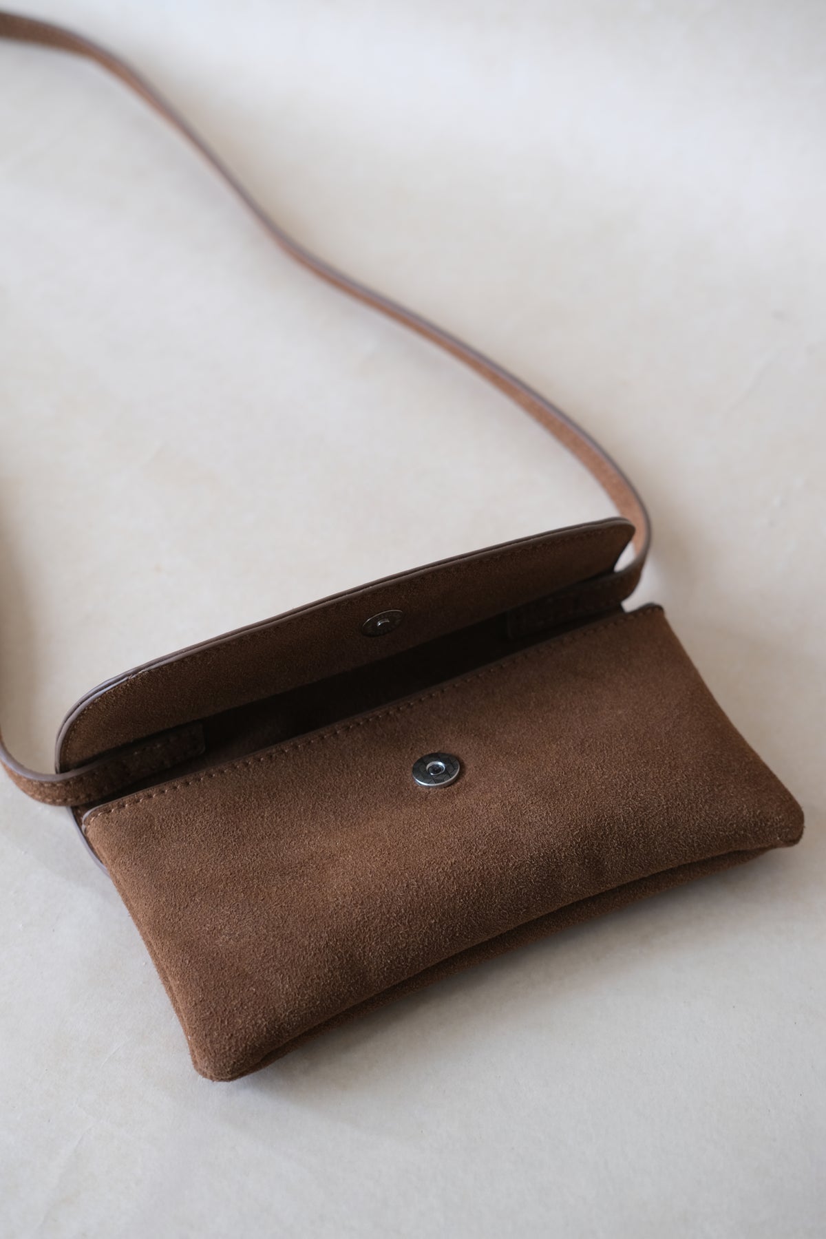 Élise Mini Crossbody - Chestnut