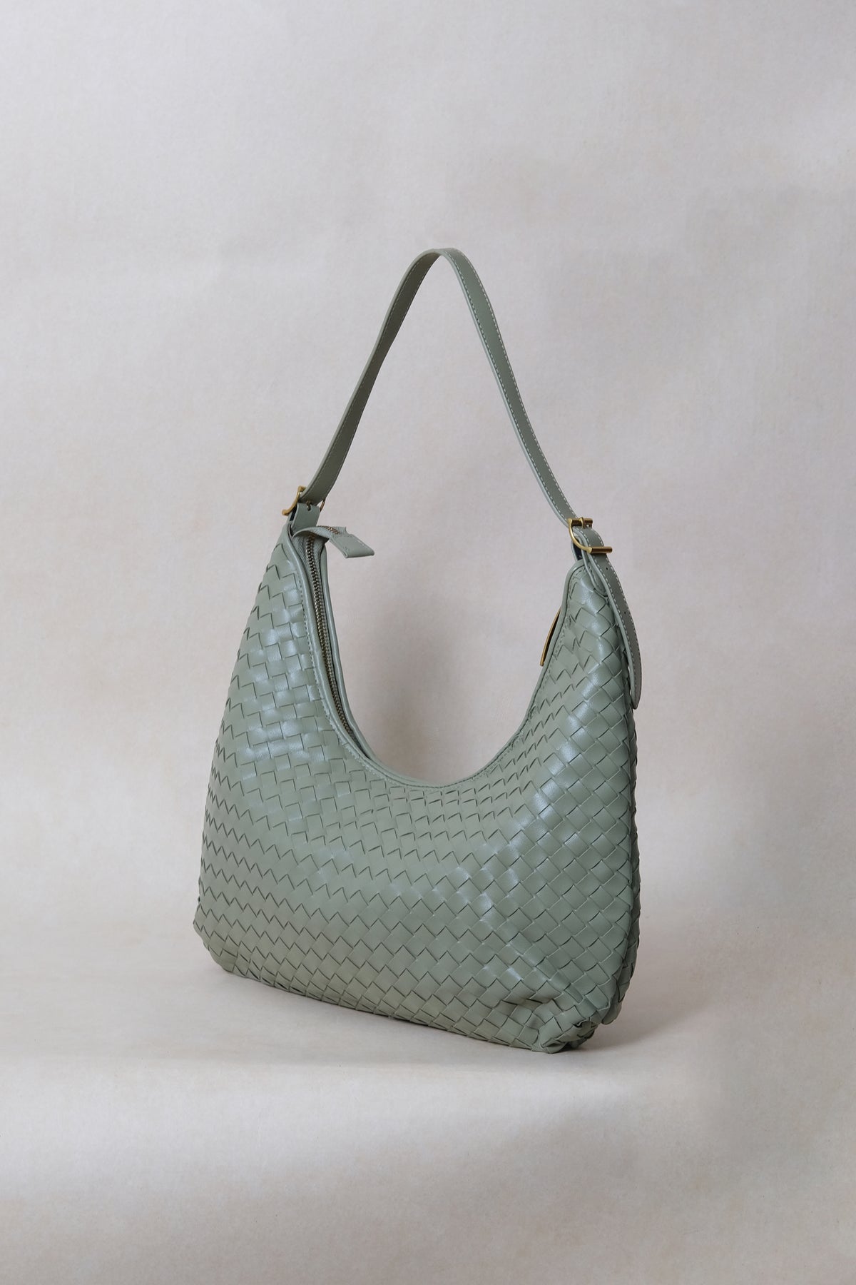Artisan Classic Moon Bag - Mineral Green