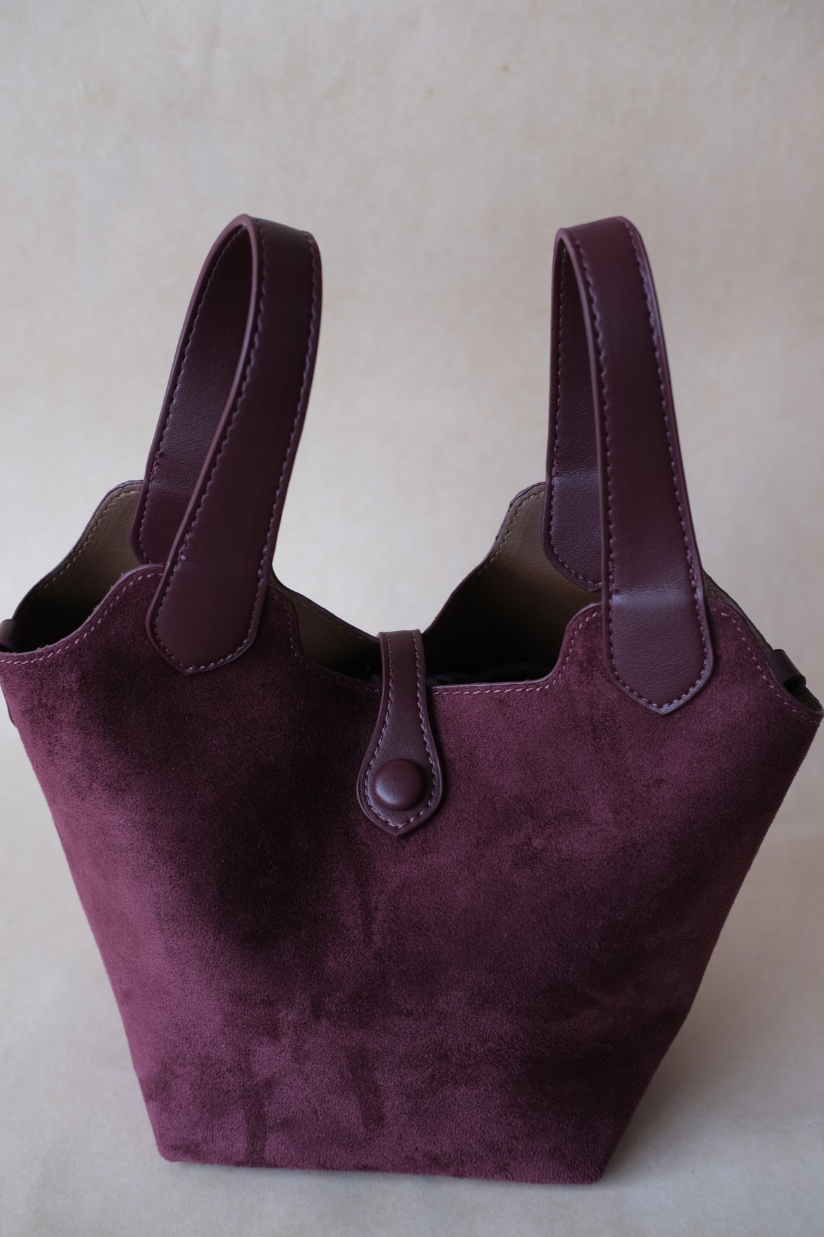 Époque Bucket Bag - Reddish Purple