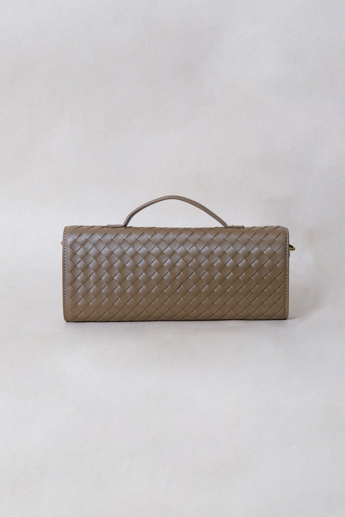 Artisan Crafted Flap Bag - Walnut Brown
