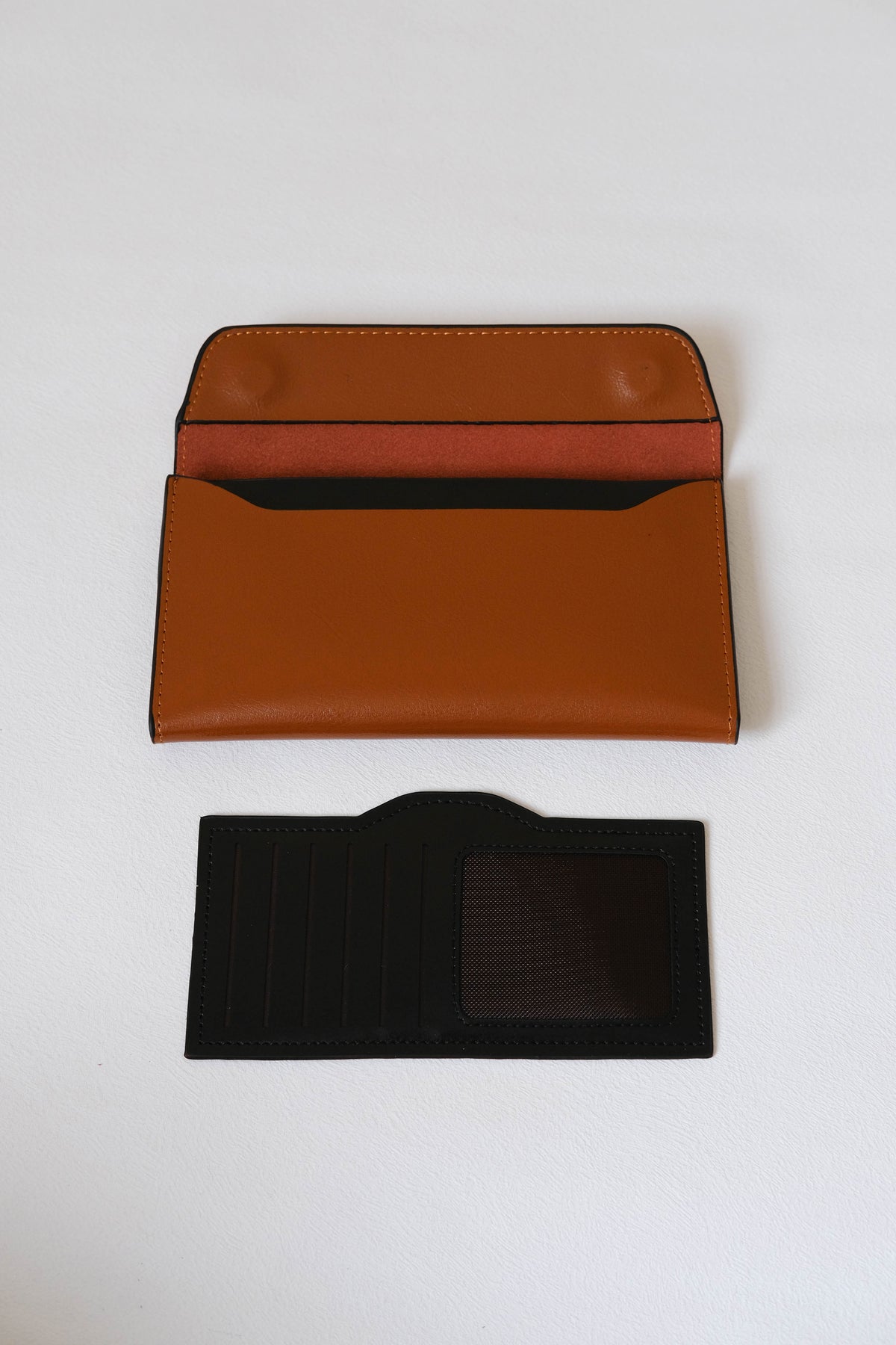 Parisian Luxe Wallet In Brown