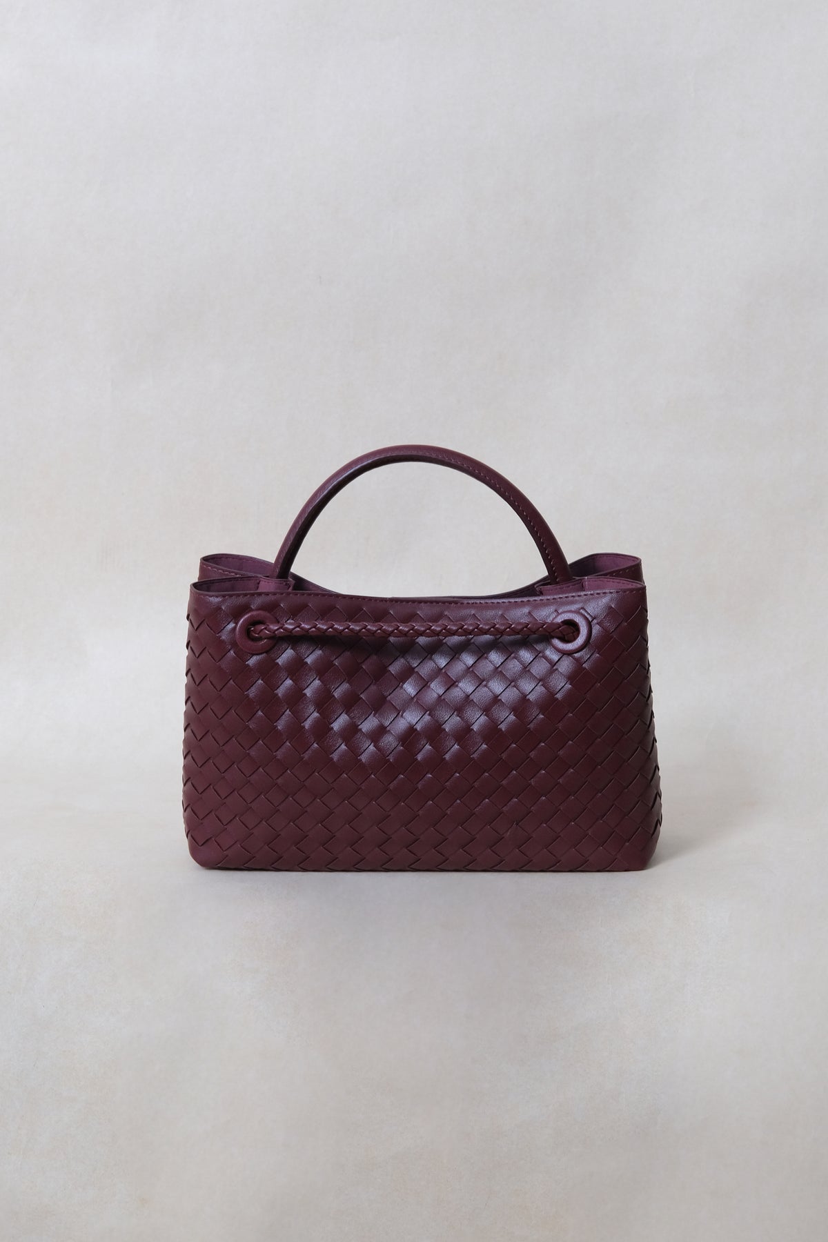 Artisan Grace Tote - Shinny Wine Red