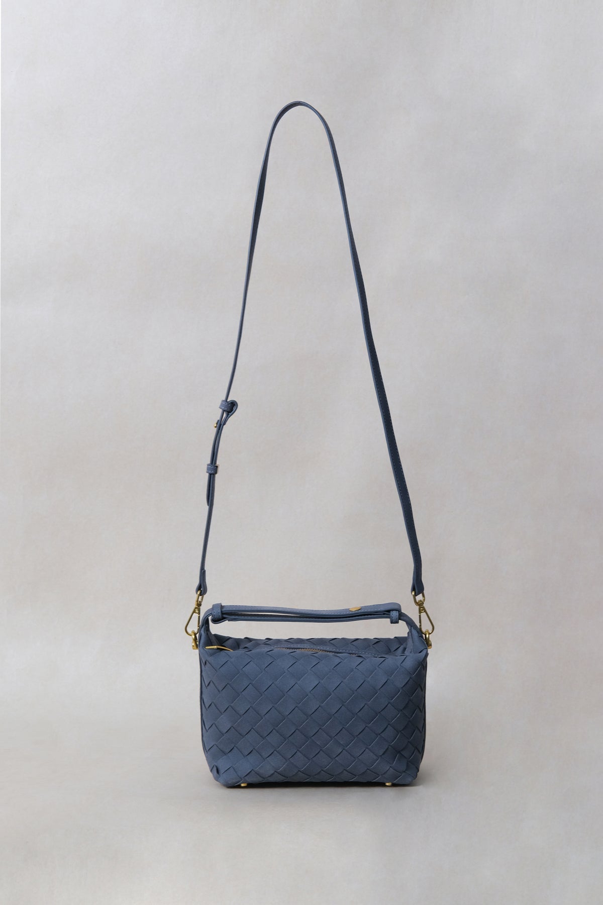 Artisan Velour Bag - Warm Grey (Small)