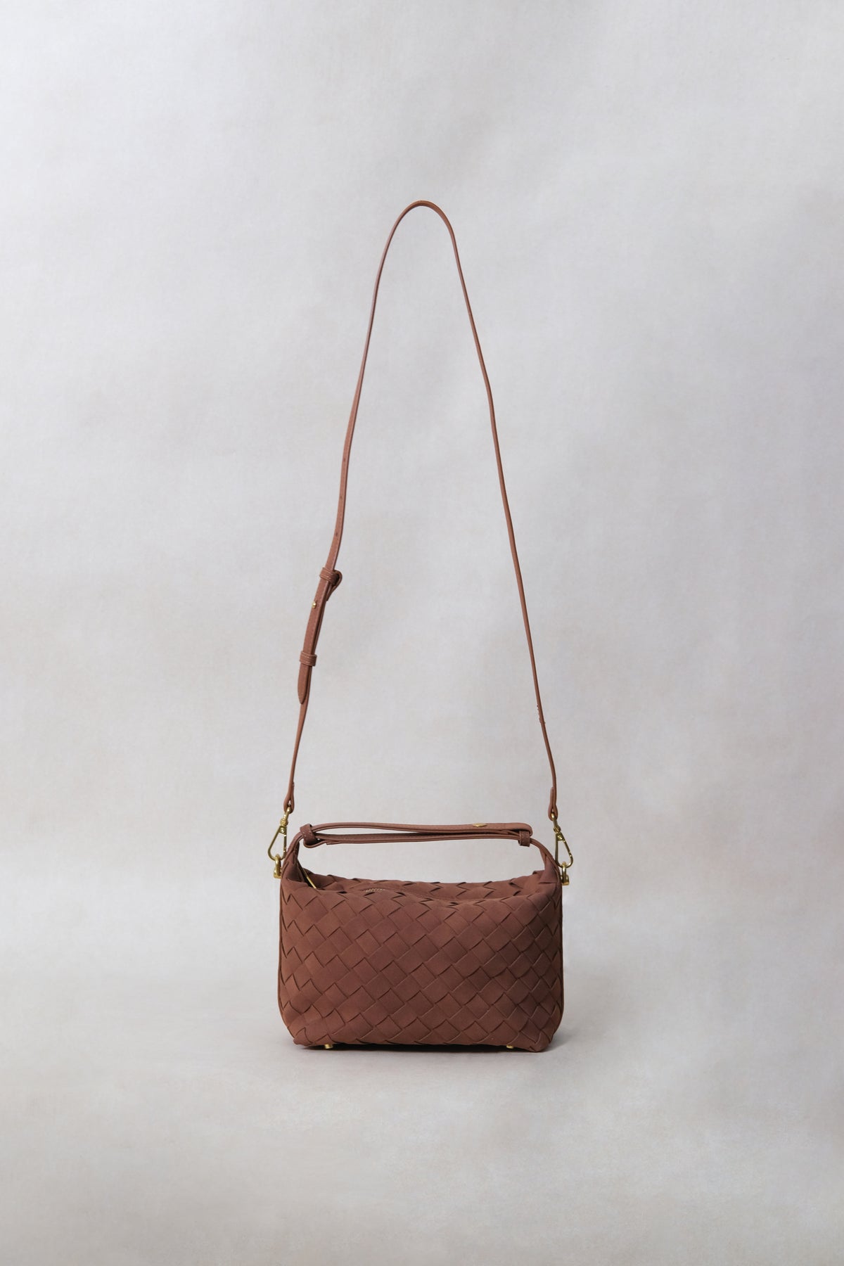 Artisan Velour Bag - Chestnut (Small)