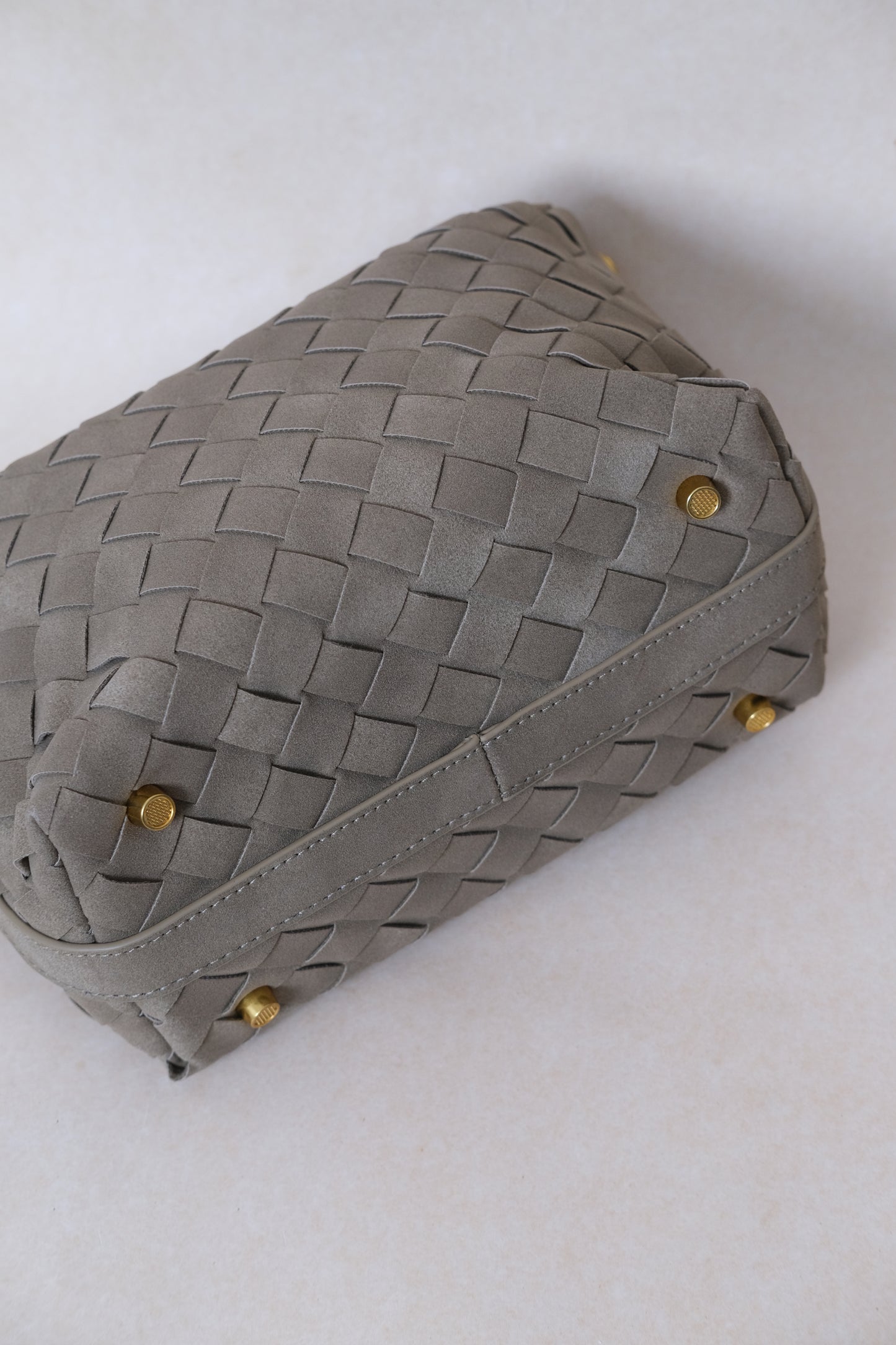 Artisan Velour Bag - Earthy Green (Small)