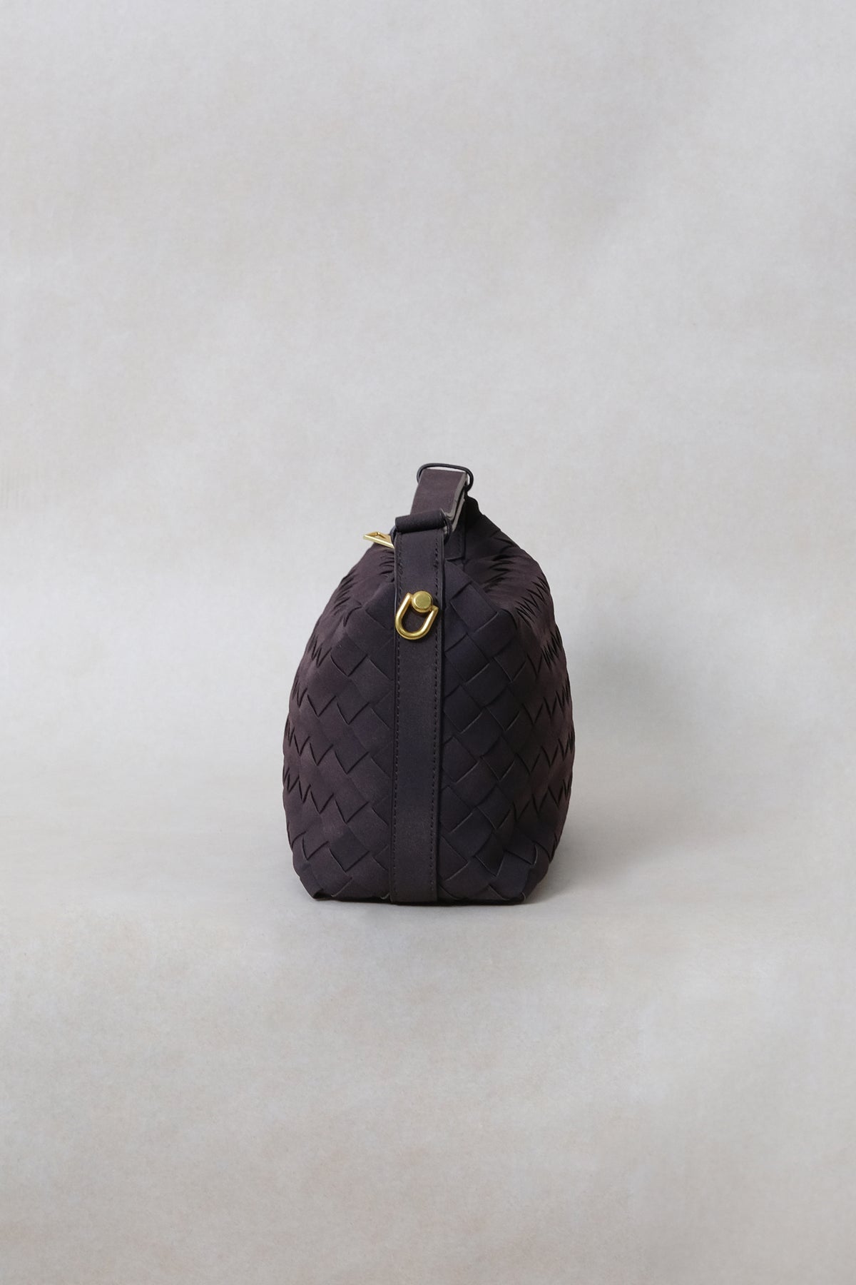 Artisan Velour Bag - Dark Chocolate (Small)