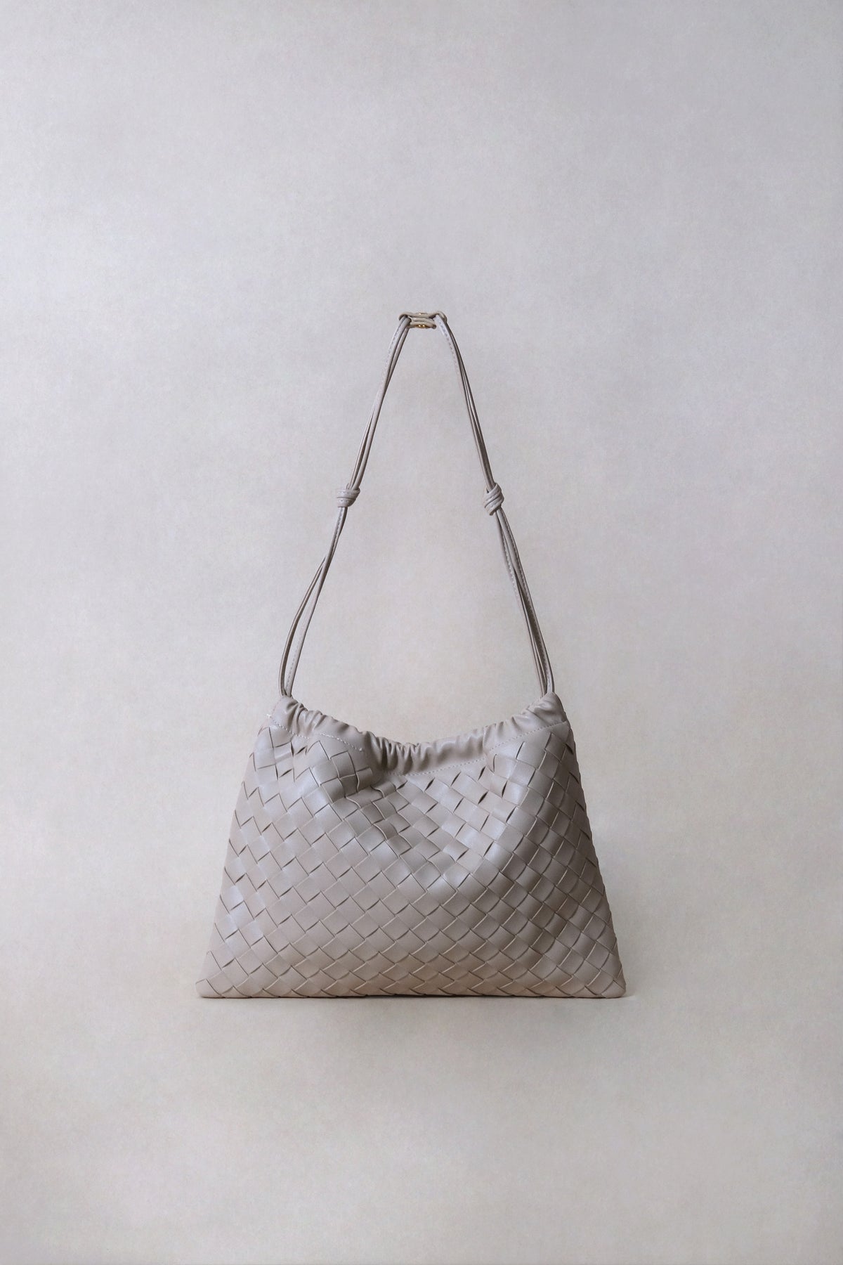 Artisan Cloud Satchel - White Sand