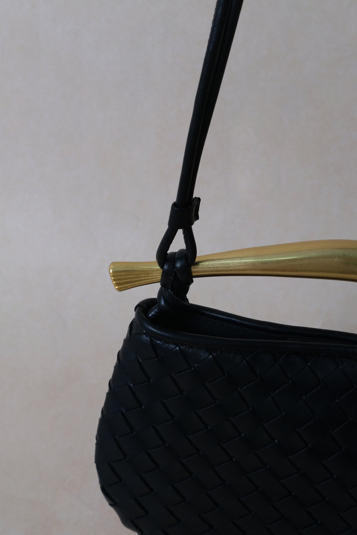 Mini Artisan Classic Dumpling Bag - Classic Black
