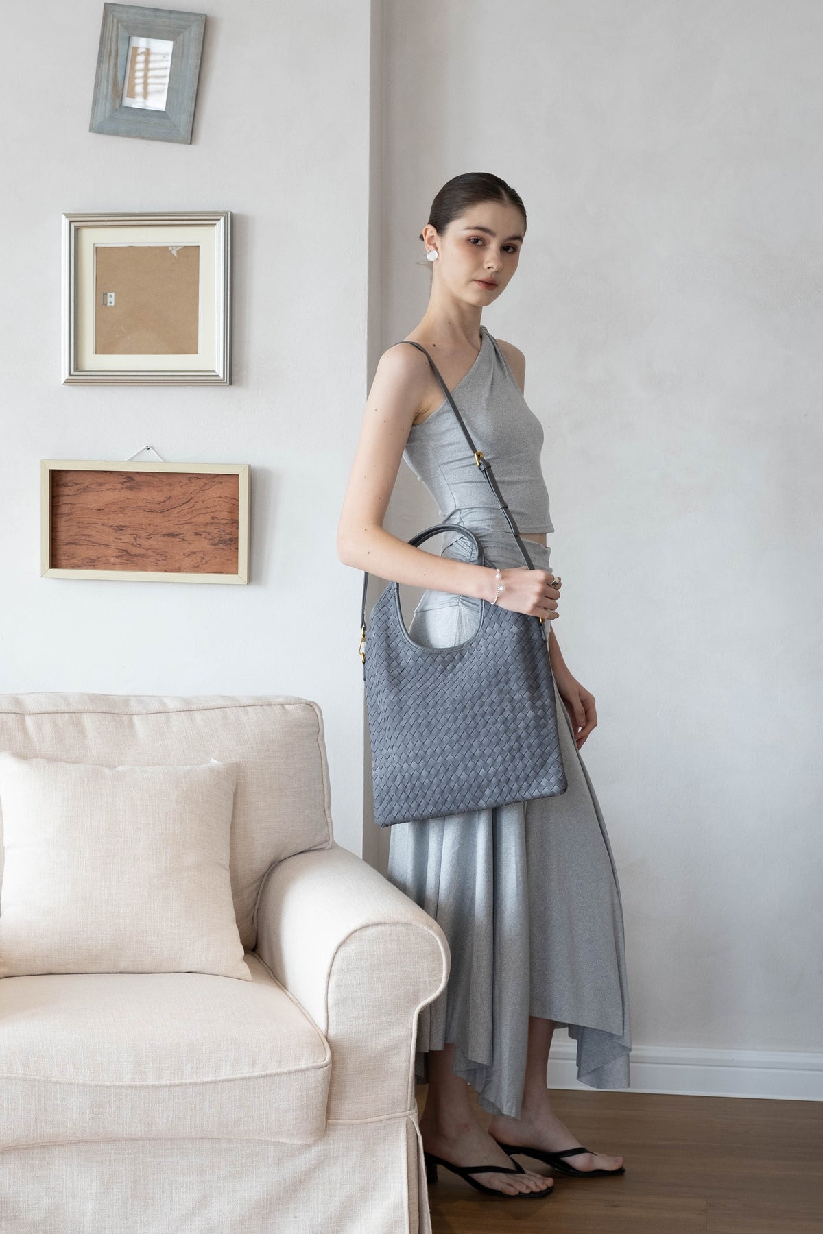 The Artisan Duo Tote - Warm Gray