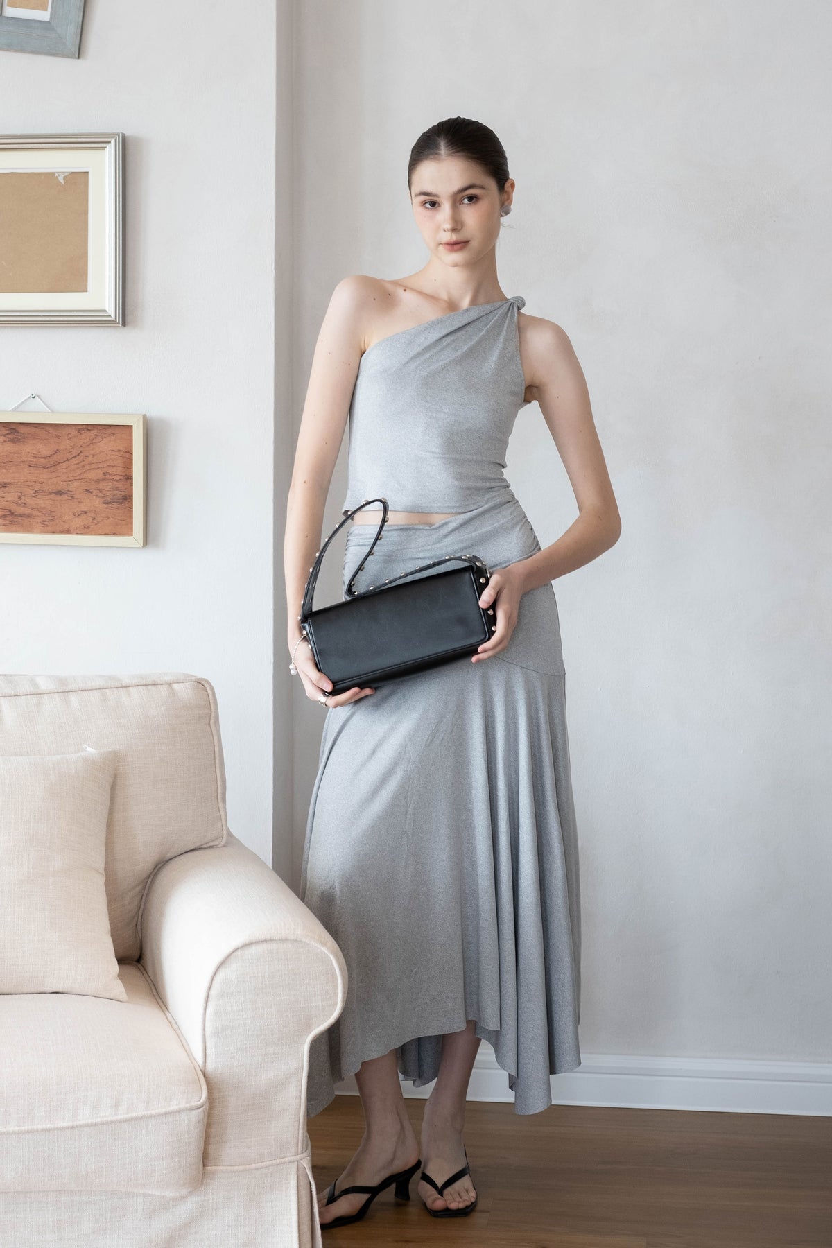 Léonie Classic Stud Bag