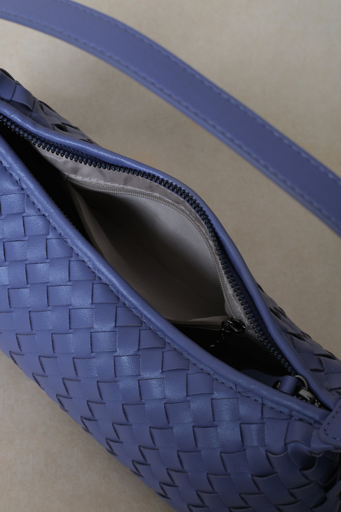 Maison Artisan Colette Baguette Bag - Lavender Purple