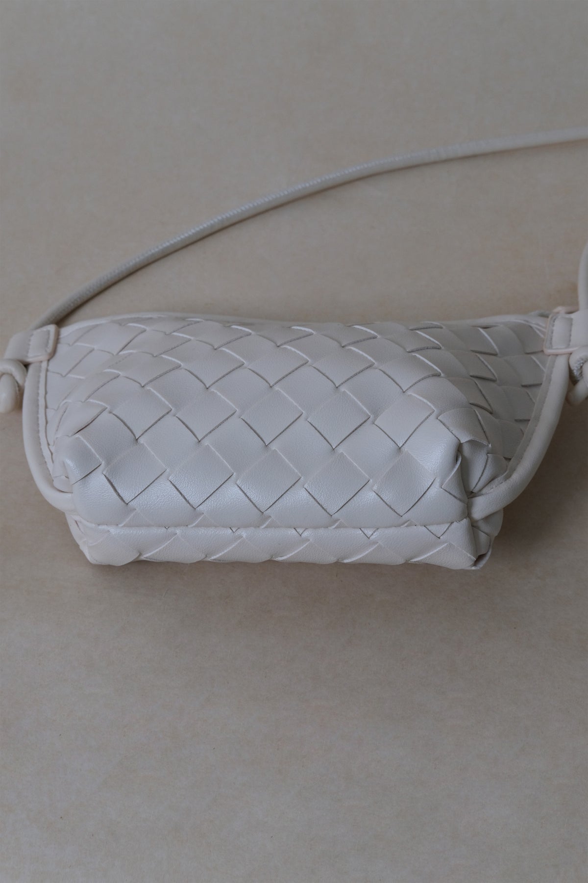Mini Artisan Satchel - Cream White