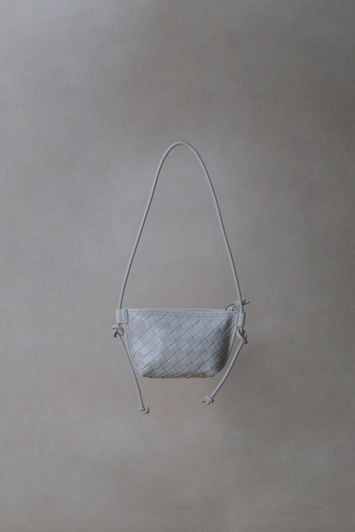 Mini Artisan Satchel - Cream White