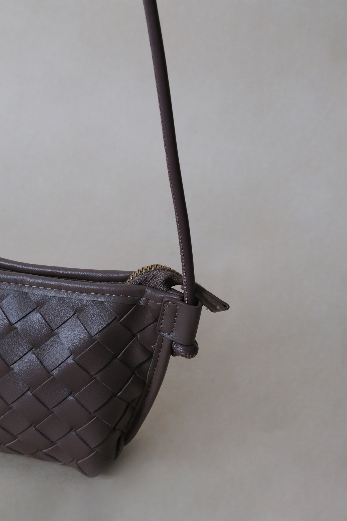Mini Artisan Satchel - Greyish Brown