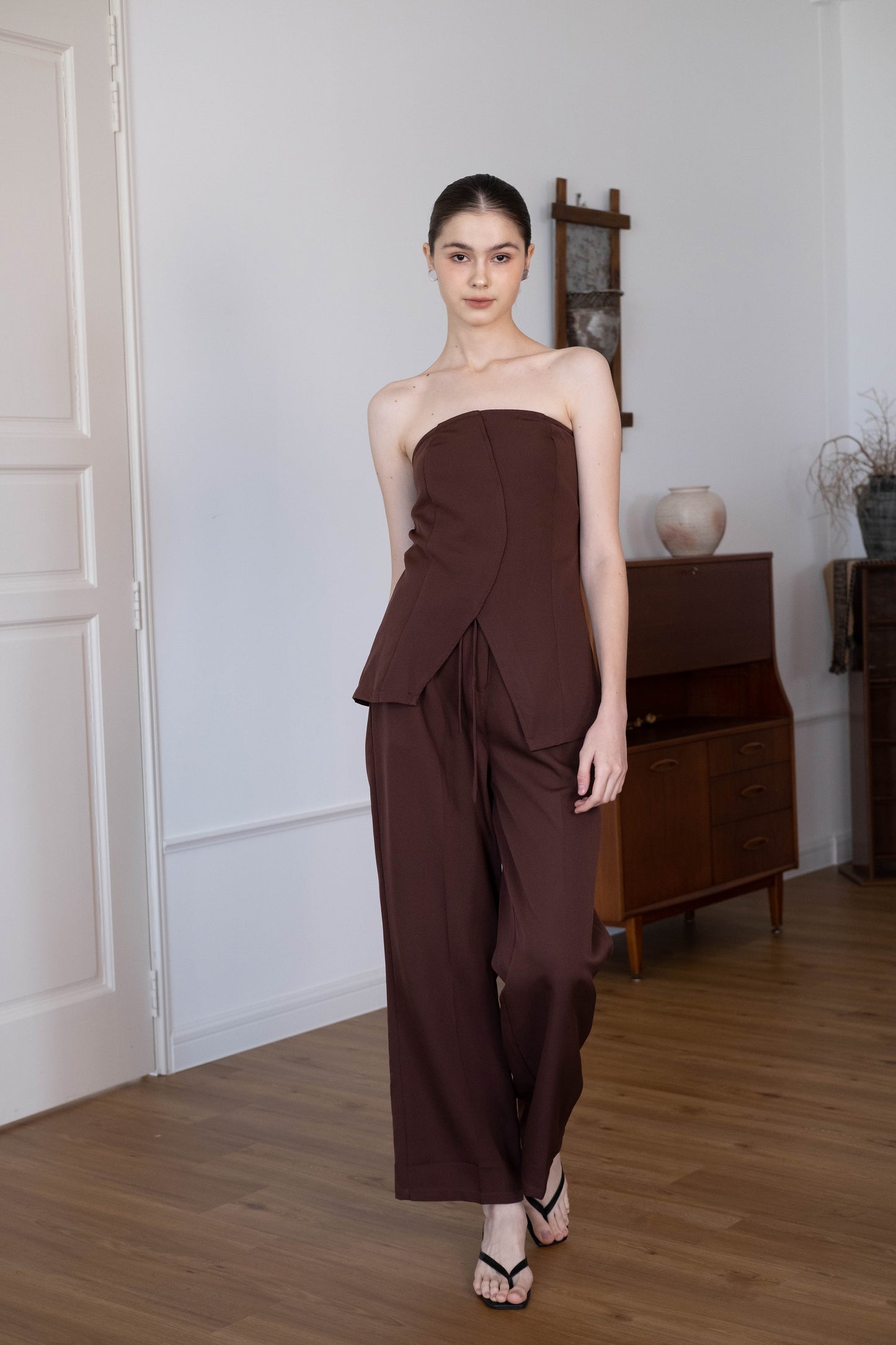 Chocolate Charm Two-Piece Set