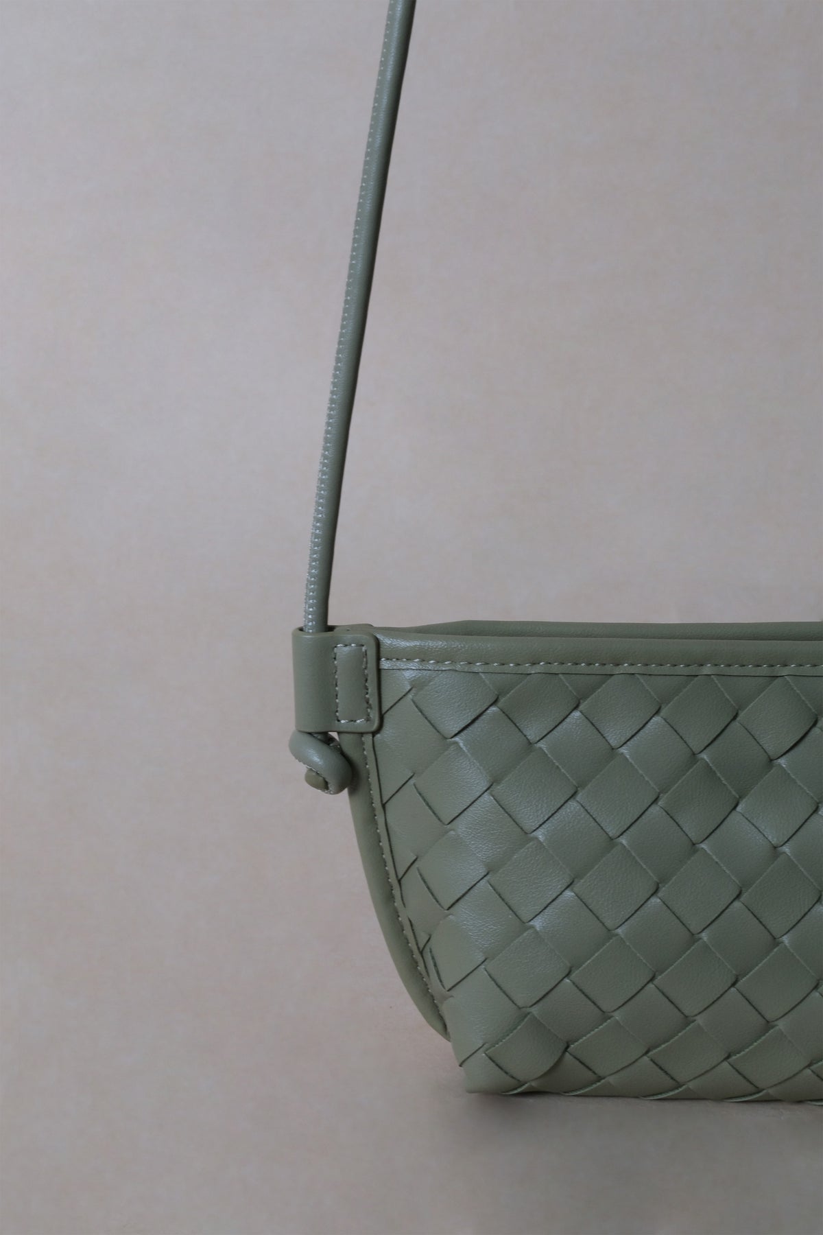 Mini Artisan Satchel - Mineral Green