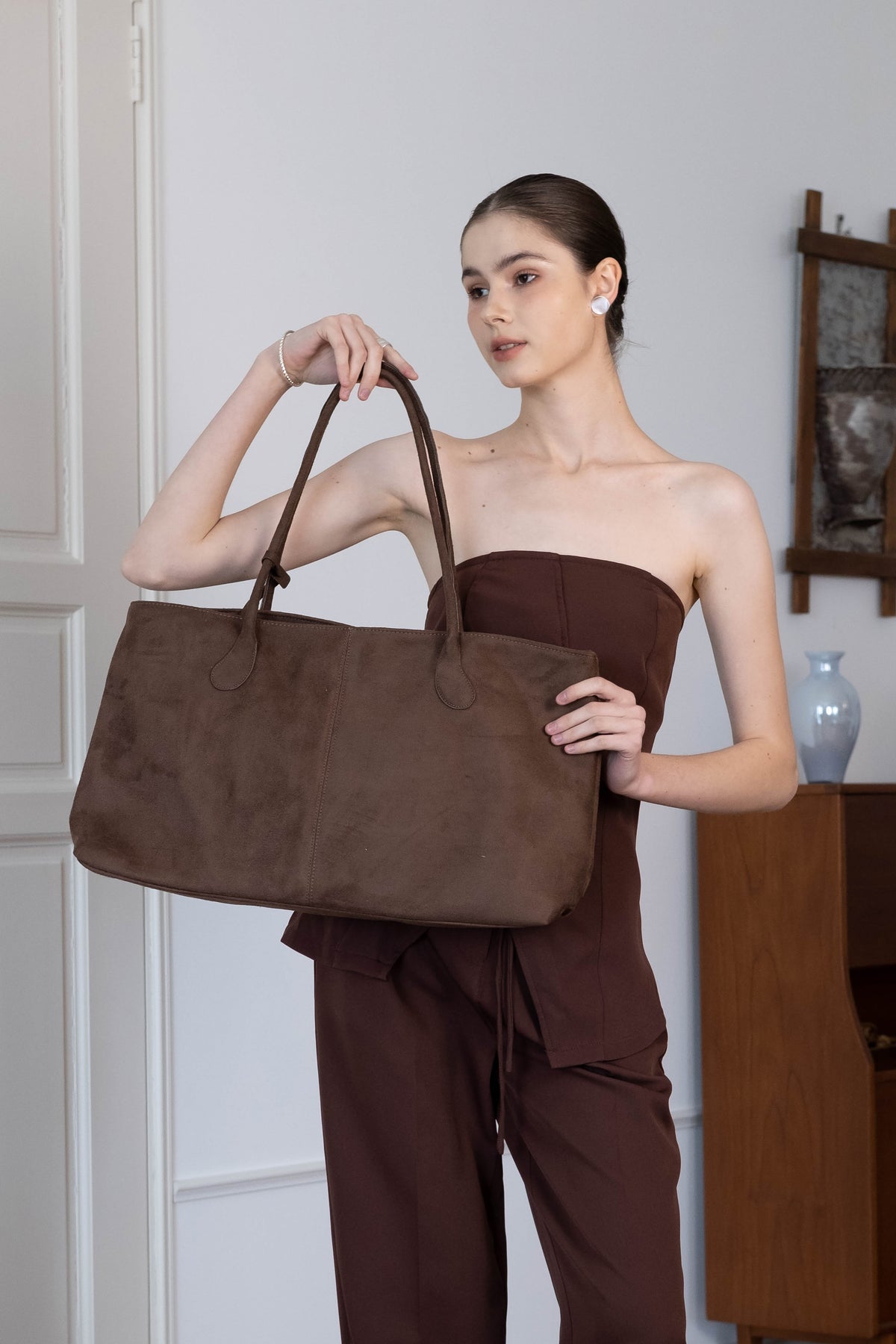 Opéra Classic Tote - Coffee
