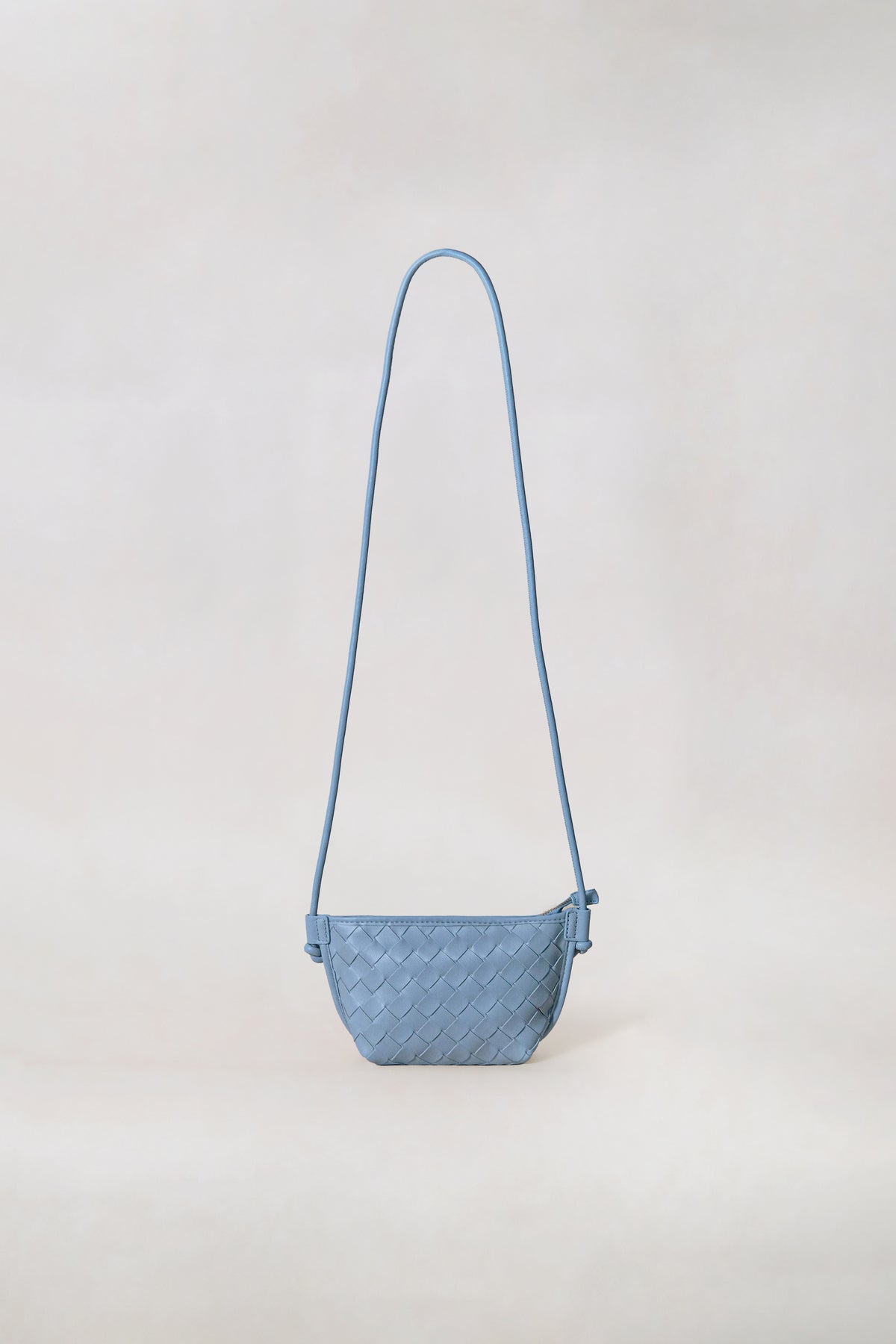 Mini Artisan Satchel - Dusty Blue