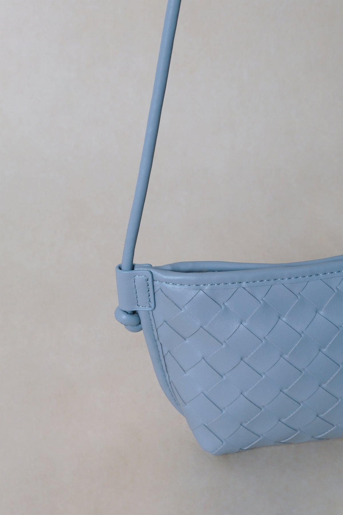 Mini Artisan Satchel - Dusty Blue