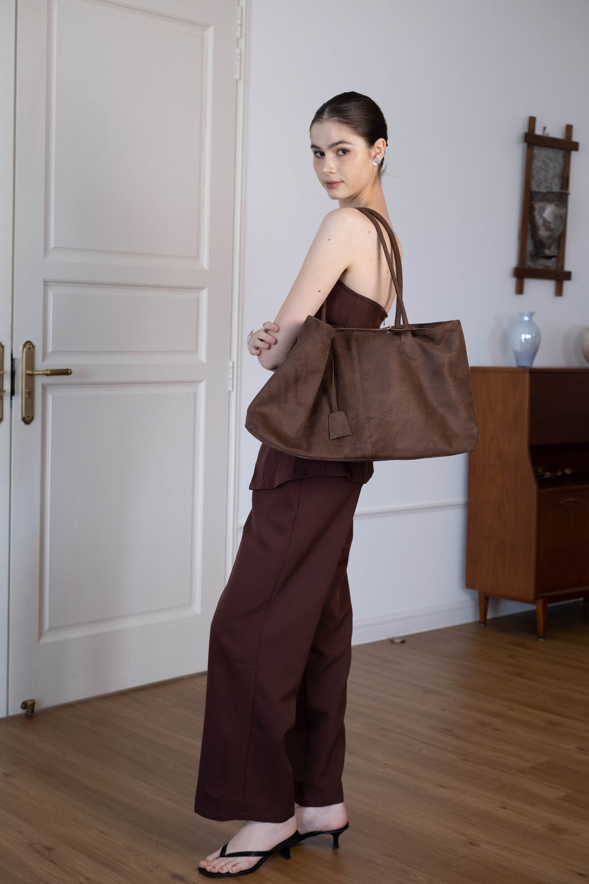 Opéra Classic Tote - Coffee