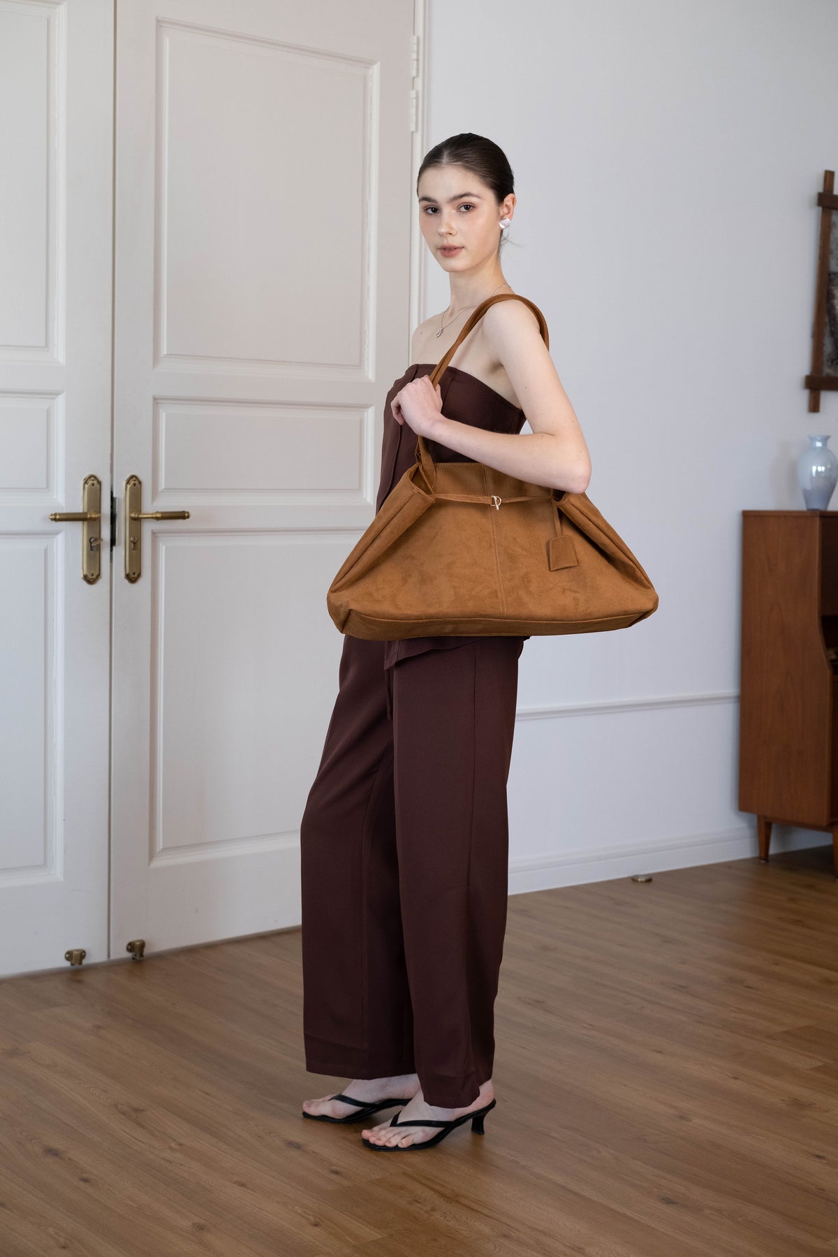Opéra Classic Tote - Chestnut