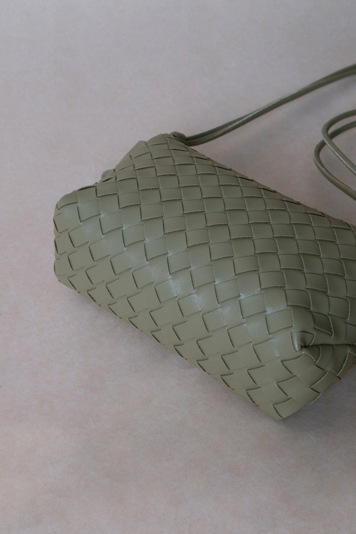 Artisan Elegance Box Bag - Mineral Green