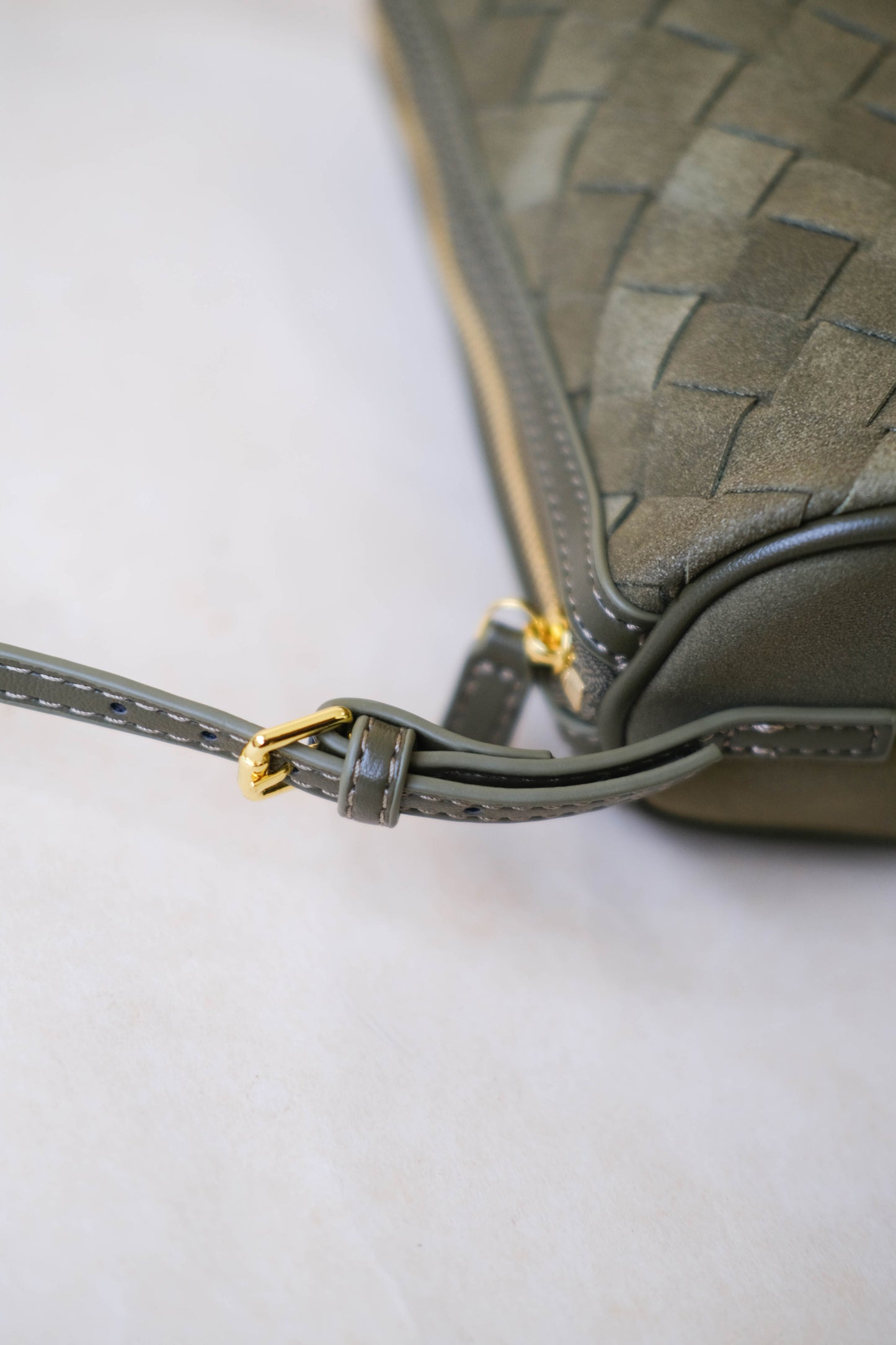 Mini Artisan Bag - Olive Green