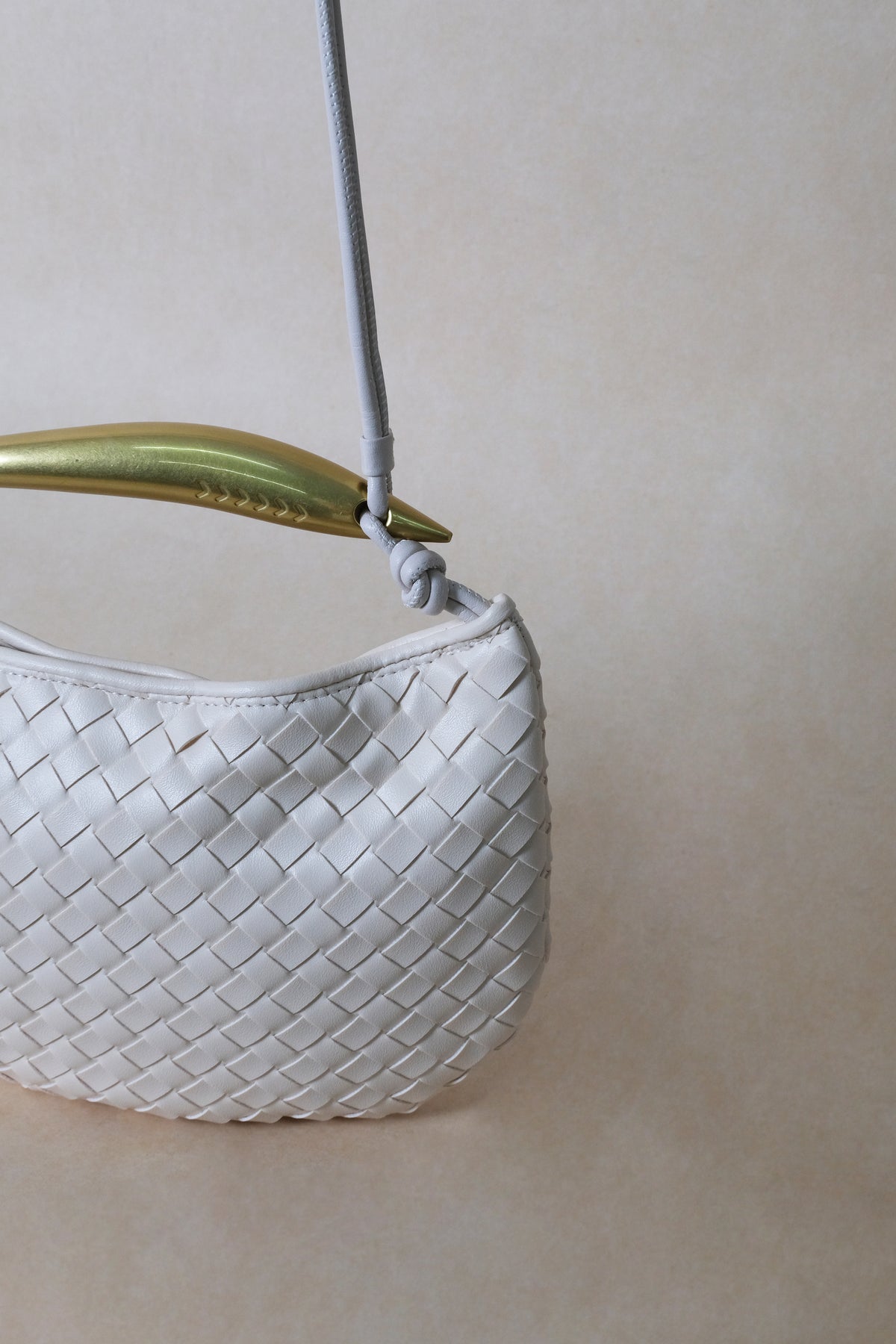 Artisan Classic Dumpling Bag - Cream White