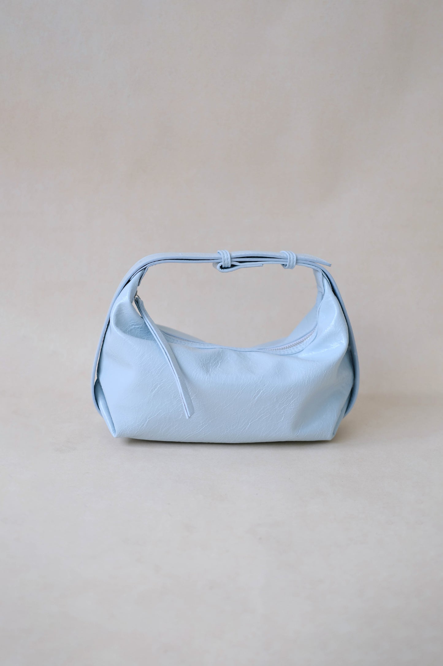 French Retro Lunch Box Bag In Baby Blue